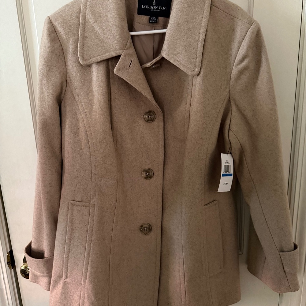 Women’s London Fog wool coat NWT size XL